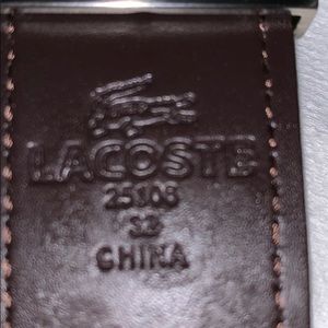 Belt Lacoste